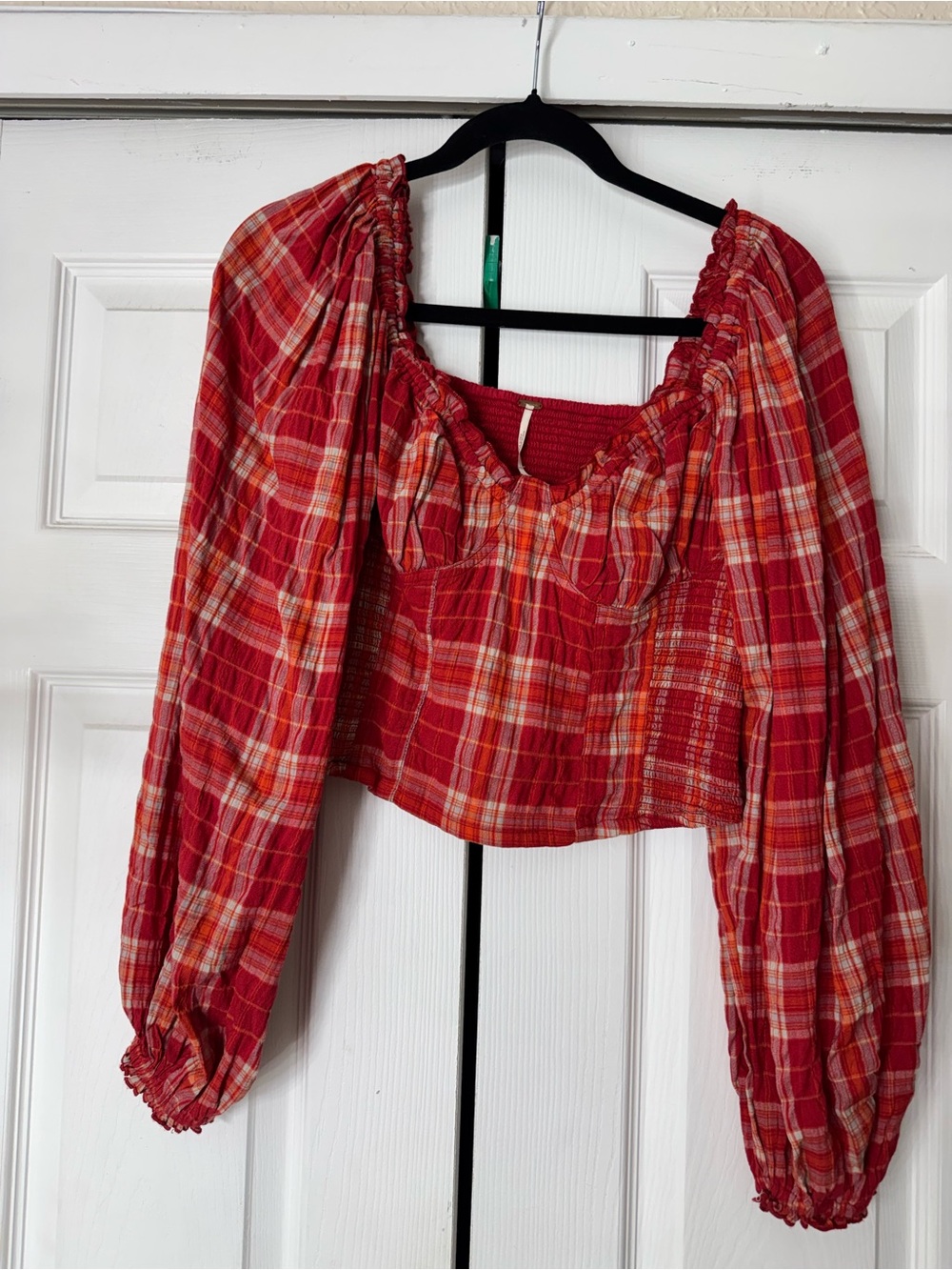 Free People Cherry Bomb Blouse